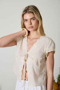 Sunday Stroll Tie Top
