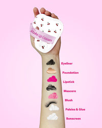 Makeup Eraser Cherry Crush 7-Day Set & Makeup Bag Gift Set