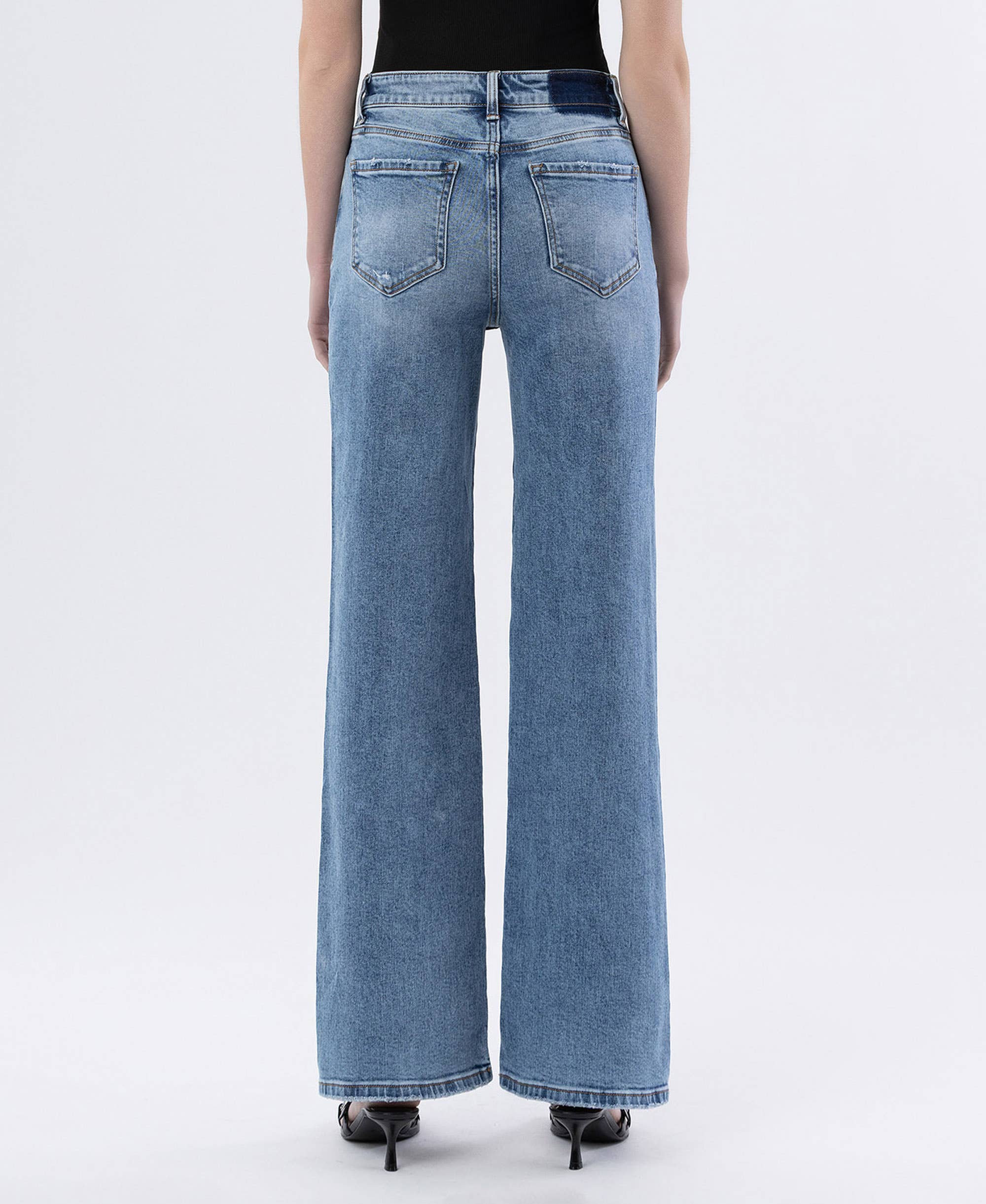 So 90's Super High Rise Wide Jean