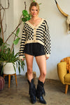 The Trend Pattern Sweater Cardigan