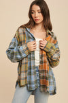 Hint Of Mint Flannel Shirt
