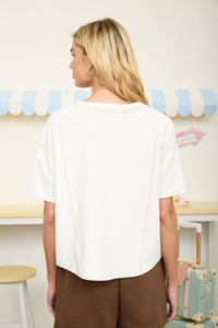 Sunday Ease Henley Top