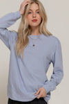 Long Sleeve Round Neck Cotton