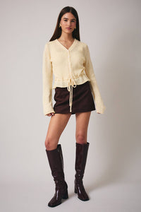 Sunny Days Tie Cardigan