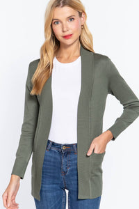 Under The Mistletoe Open Sweater Cardigan