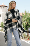 Be There Buffalo Tassel Poncho