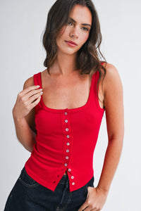 Firecracker Button Tank