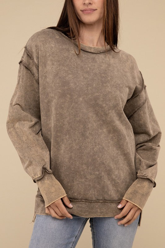Everyday Exposed-Seam Sweatshirt