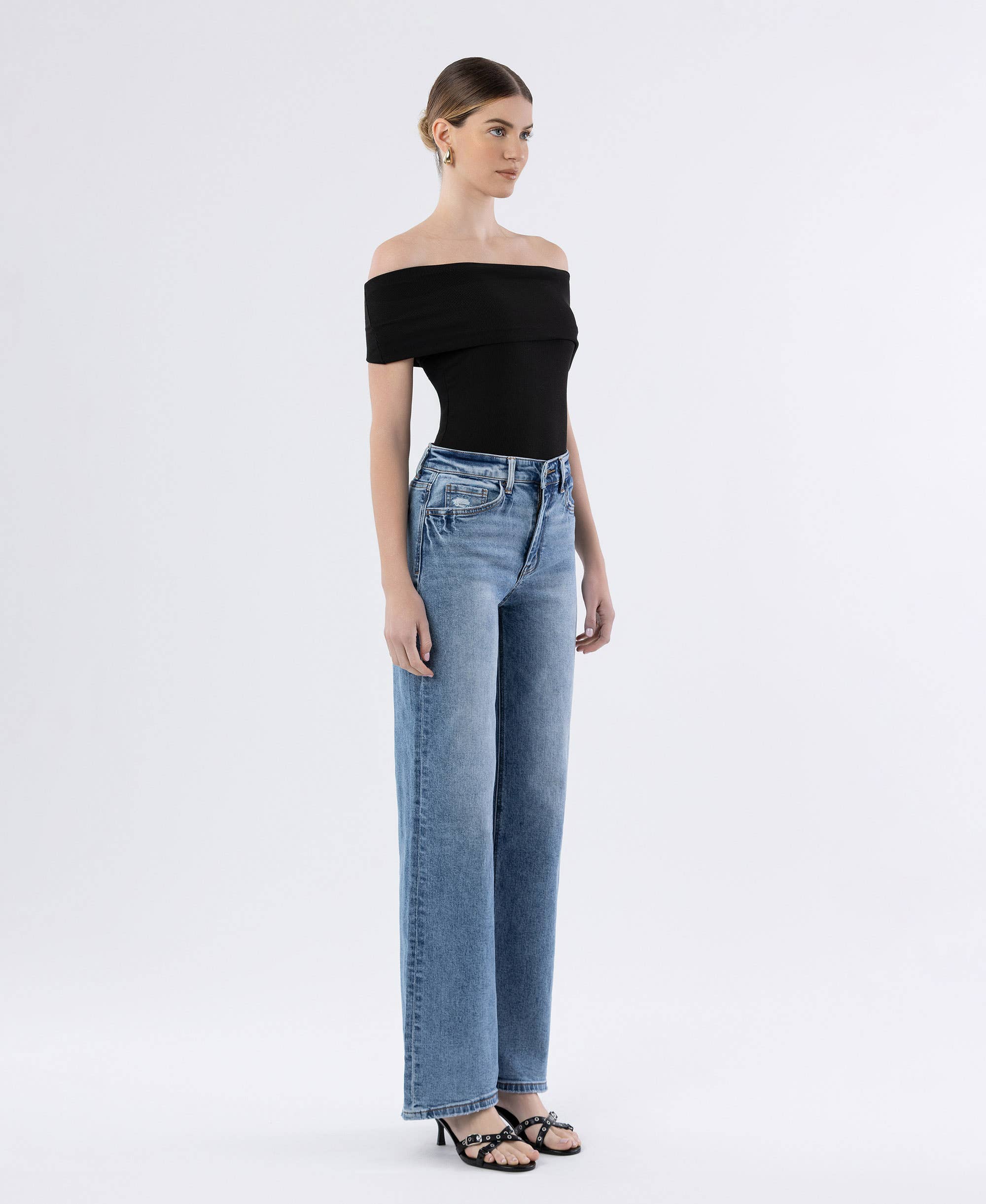 So 90's Super High Rise Wide Jean