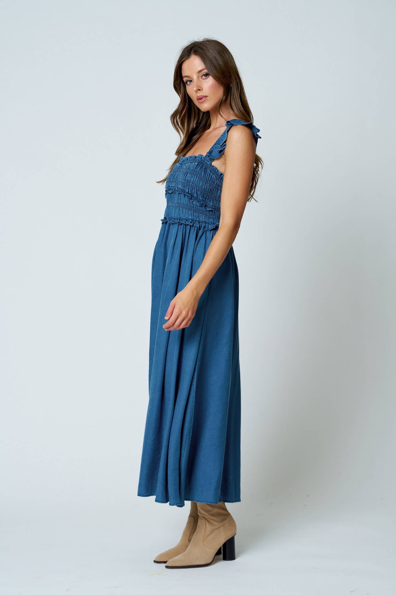 Take Me Away Midi Dress