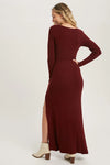 High Slit Maxi Dress