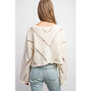 Open Weaved Knit Pullover