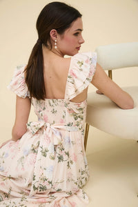 Feminine In Floral Dress