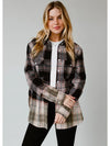 FALLing For You Flannel Bleached