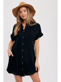 Sail Away Button Down Dress