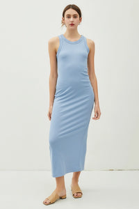 Coastal Maxi Slit Dress