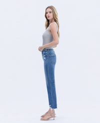 LoveVervet High Rise Crop Straight Jean