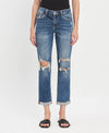 High Rise & High Standards  DOUBLE Cuffed Boyfriend Jean