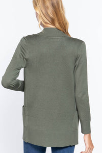 Under The Mistletoe Open Sweater Cardigan