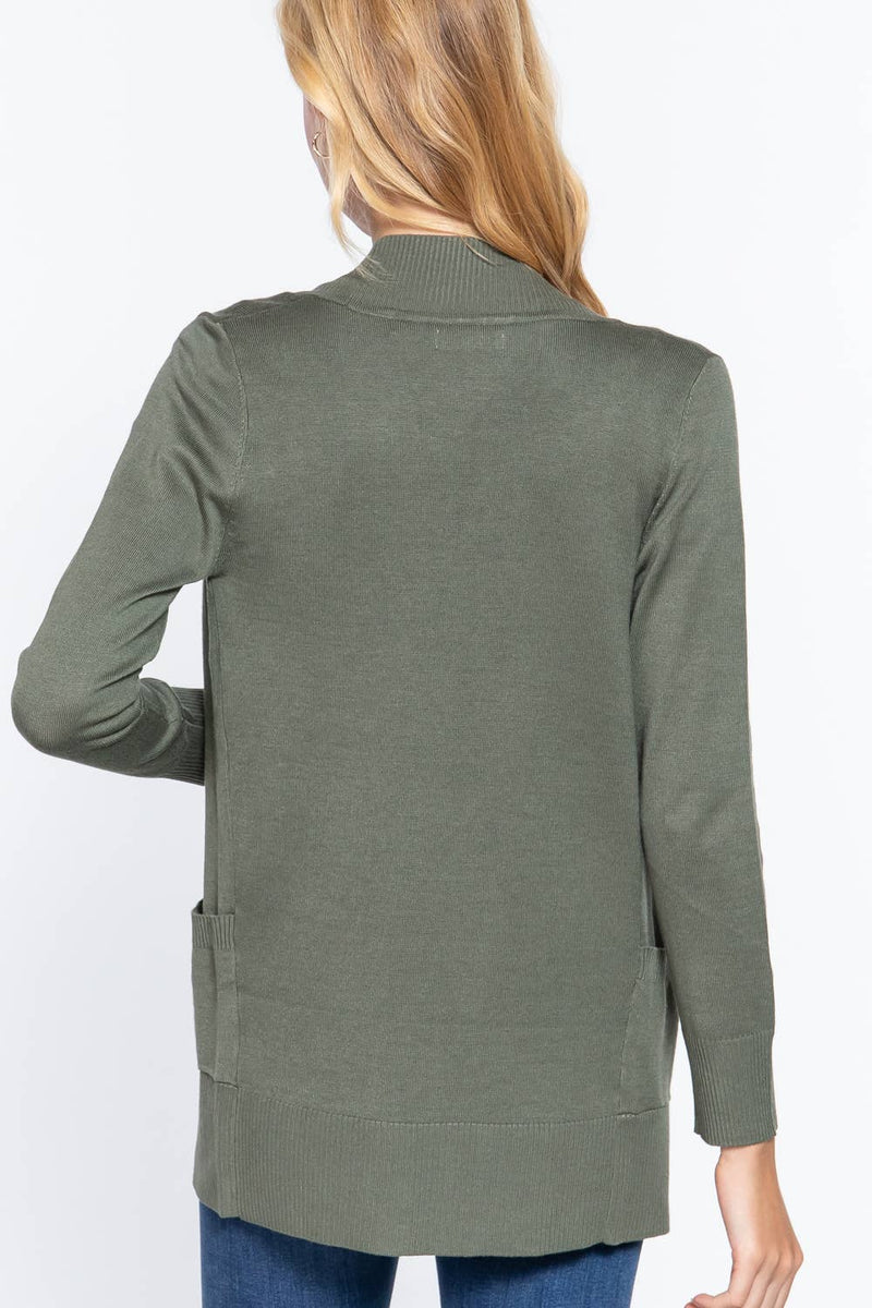 Under The Mistletoe Open Sweater Cardigan