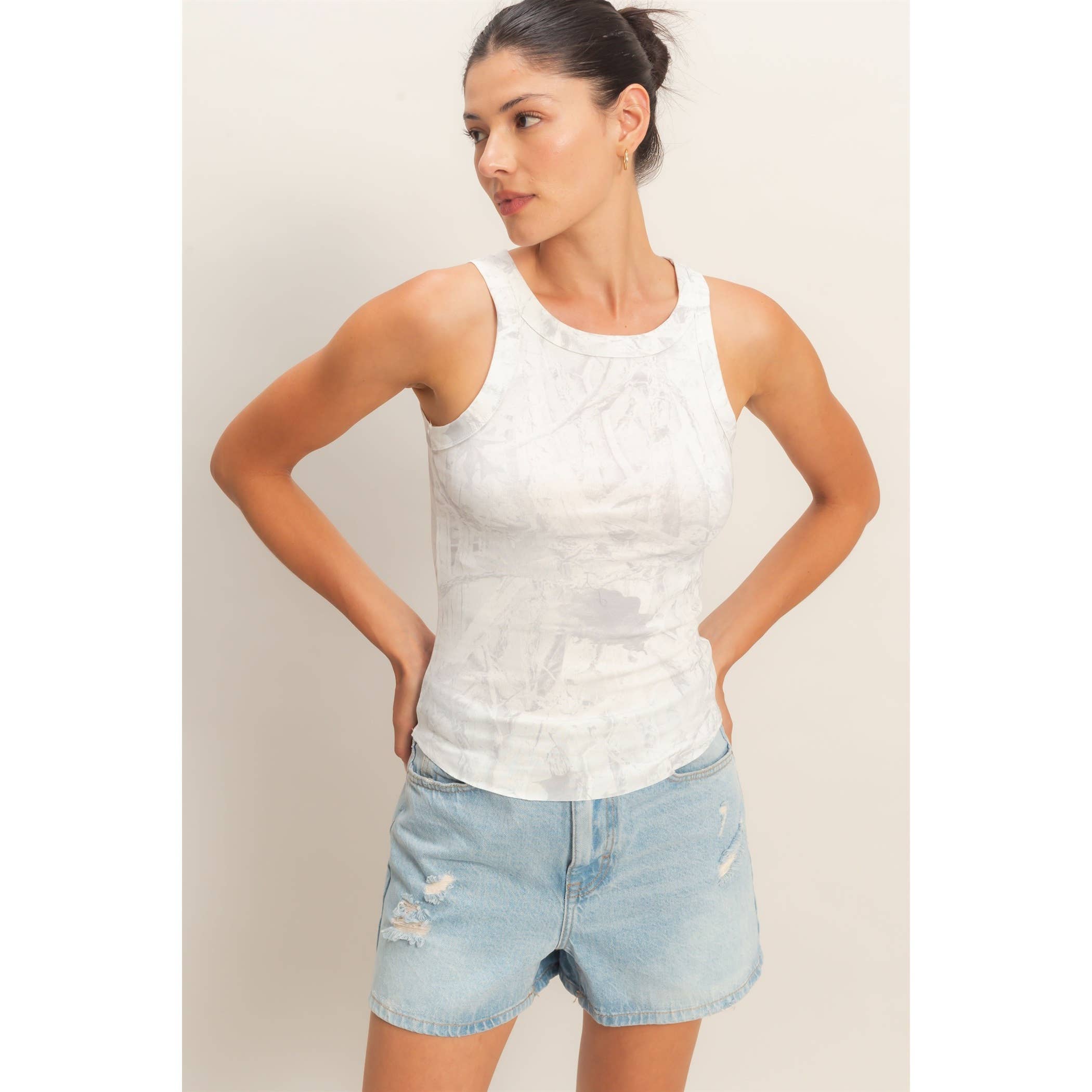 Cloud Camo Tank