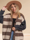 Denim Sleeve Cardigan
