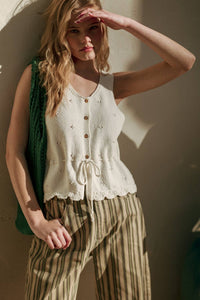 The Sassy Scallop Tank