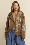 Vintage Inspired Floral Shacket