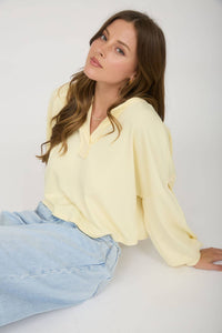 Lemonade Cropped Long Sleeve