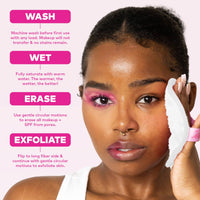 Makeup Eraser Cherry Crush 7-Day Set & Makeup Bag Gift Set