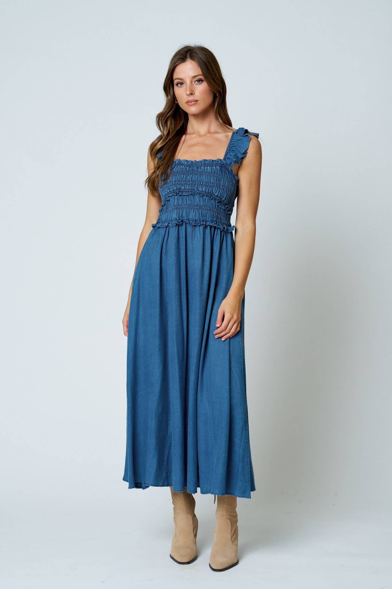 Take Me Away Midi Dress