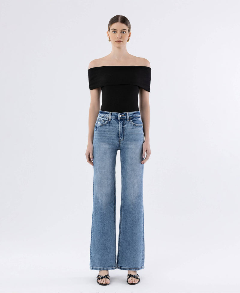 So 90's Super High Rise Wide Jean