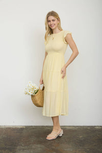 Walking On Sunshine Midi Dress