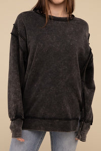 Everyday Exposed-Seam Sweatshirt