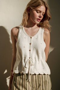 The Sassy Scallop Tank