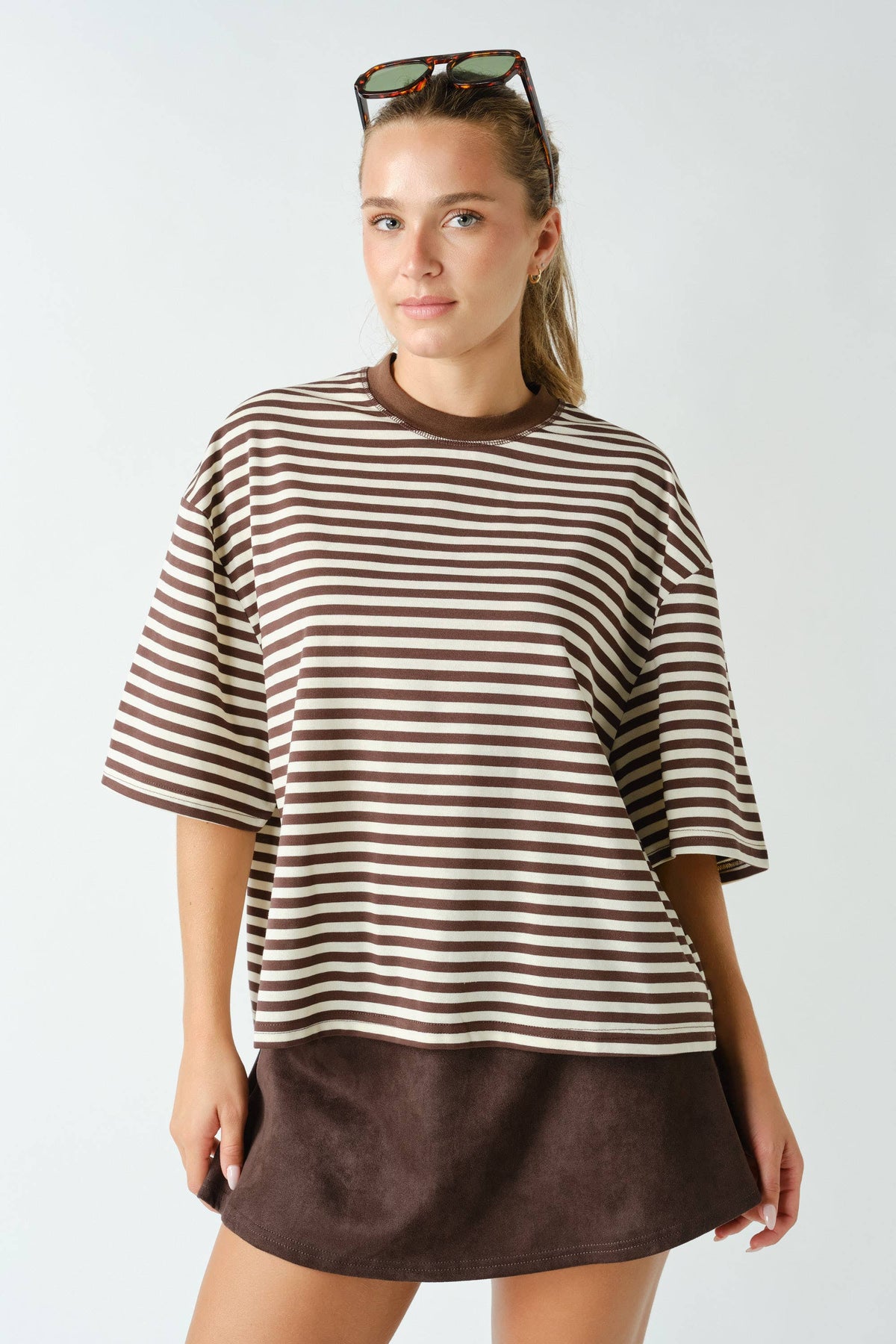 Selene Striped Tee