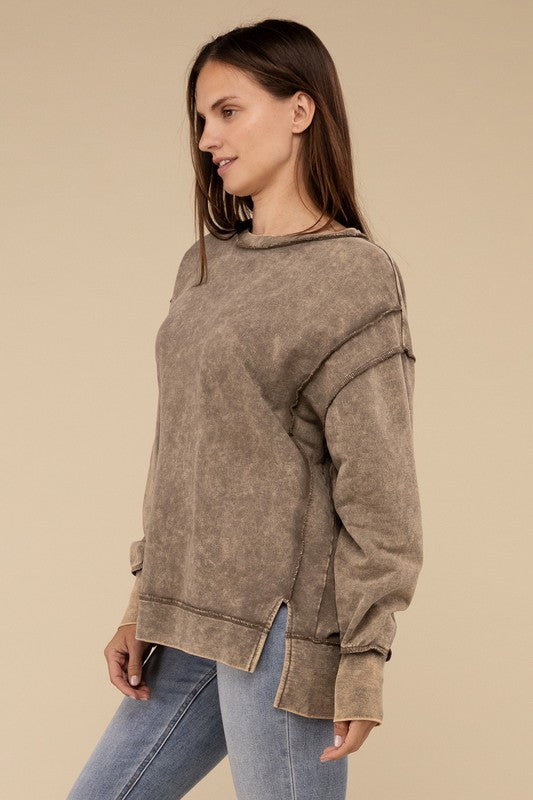 Everyday Exposed-Seam Sweatshirt