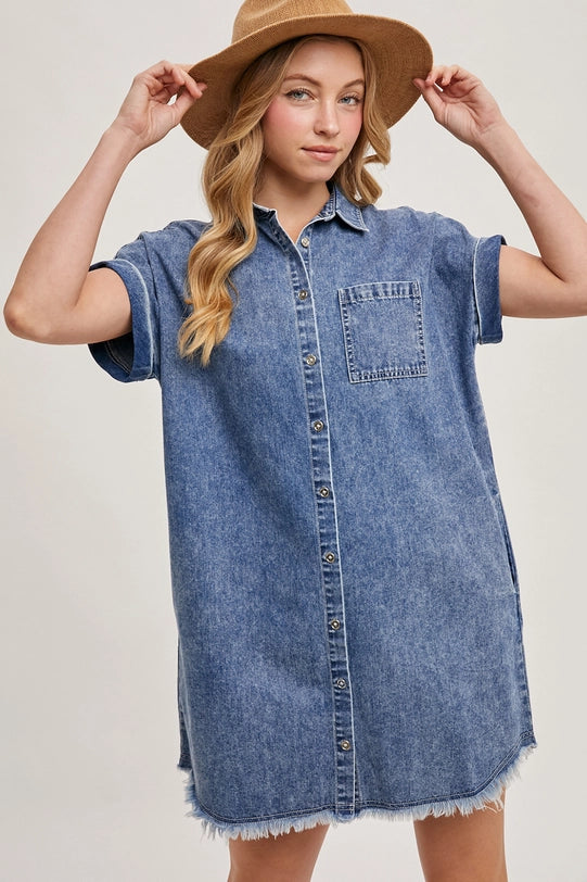 Daydreaming Denim Dress