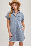 Lightwash Denim Dress