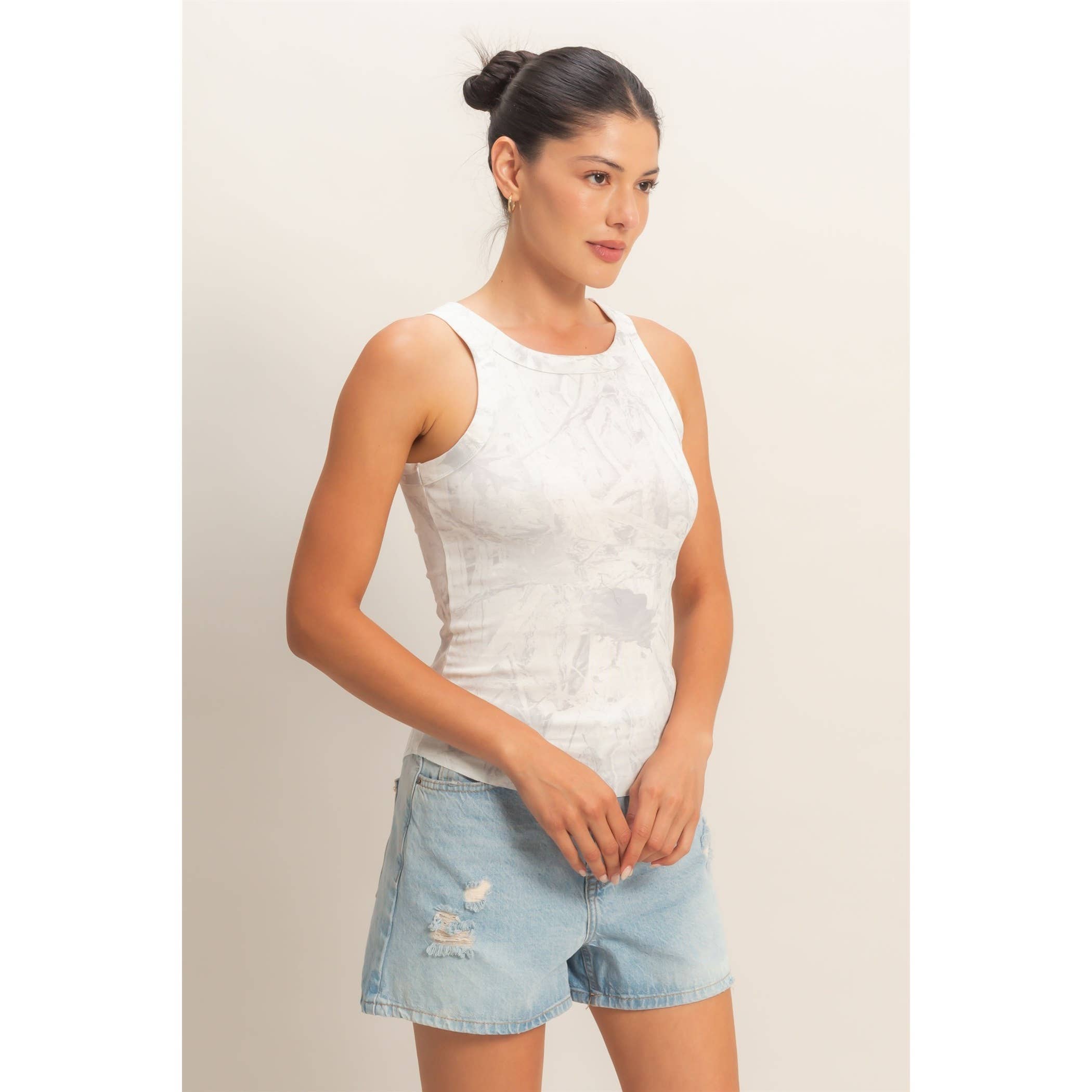 Cloud Camo Tank