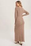 High Slit Maxi Dress