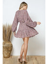 Perfect In Plum Paisley Dress