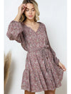 Perfect In Plum Paisley Dress