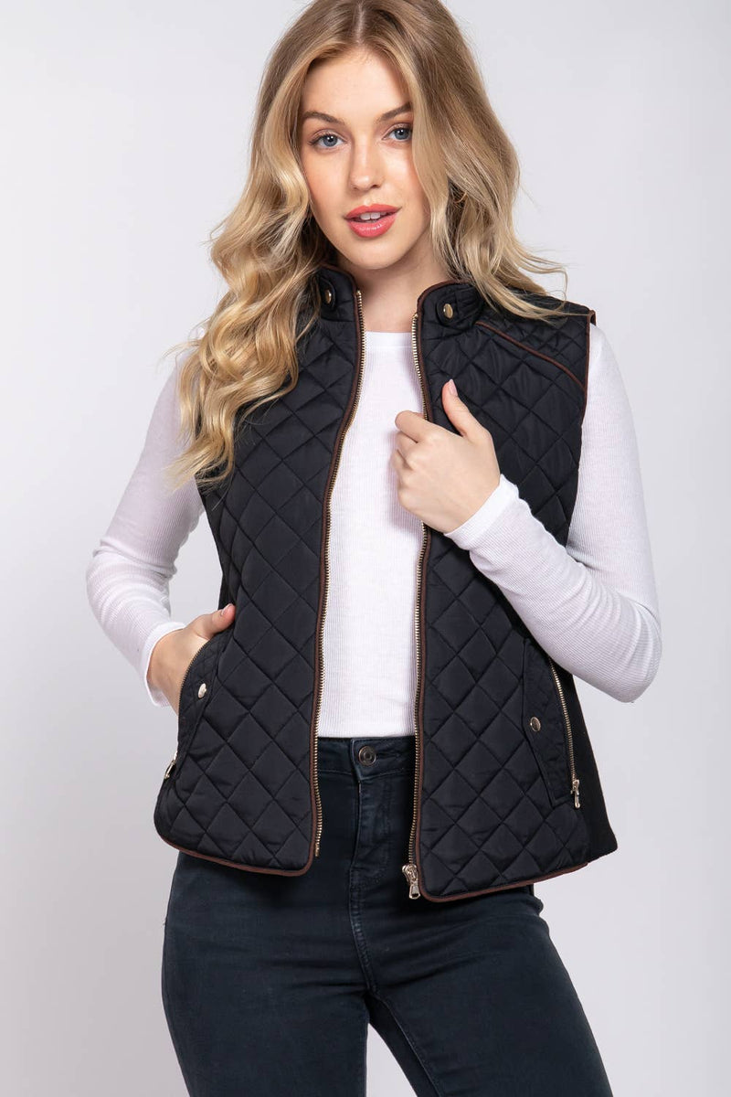 Quilted Comfort Vest