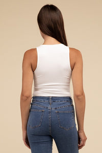 High Hopes Sleeveless Padded Bodysuit