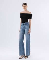 So 90's Super High Rise Wide Jean