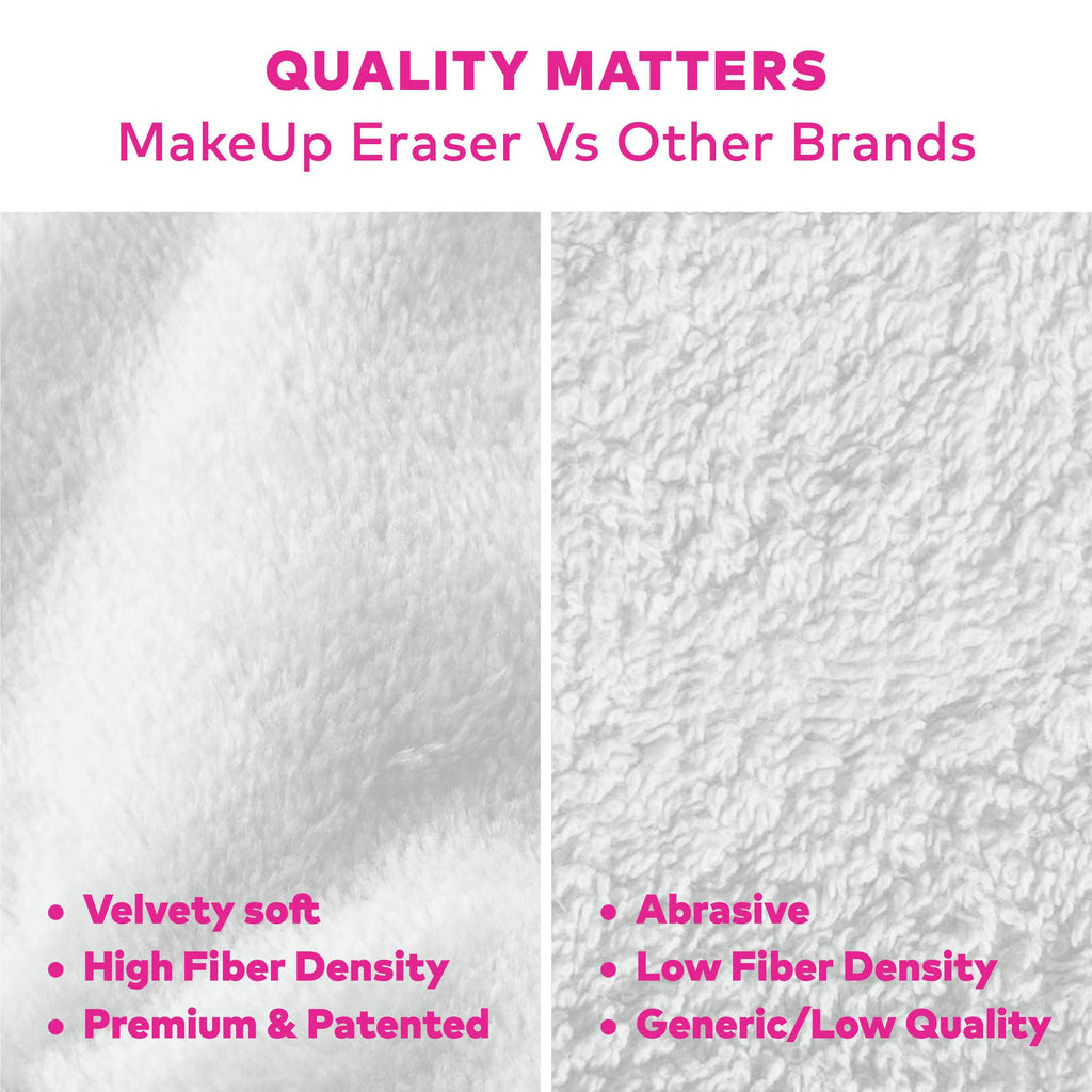 Makeup Eraser Cherry Crush 7-Day Set & Makeup Bag Gift Set