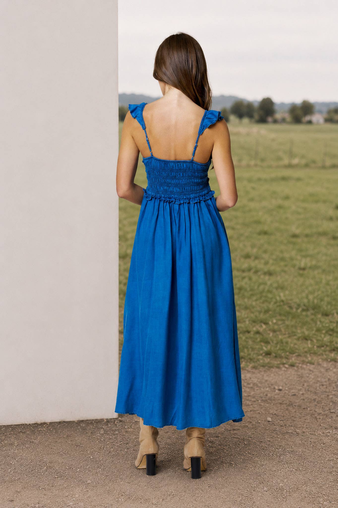 Take Me Away Midi Dress