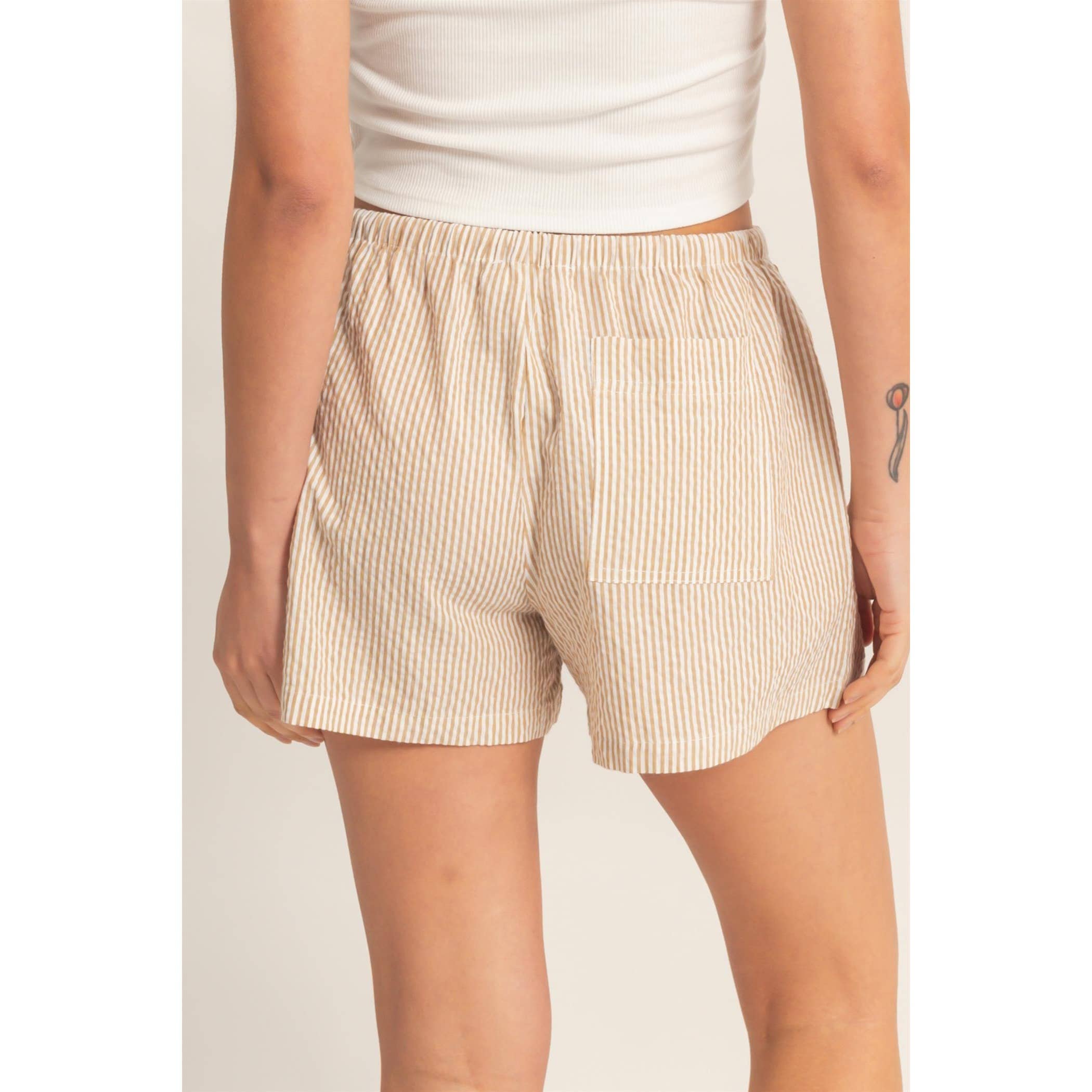Sandy Shores Striped Short