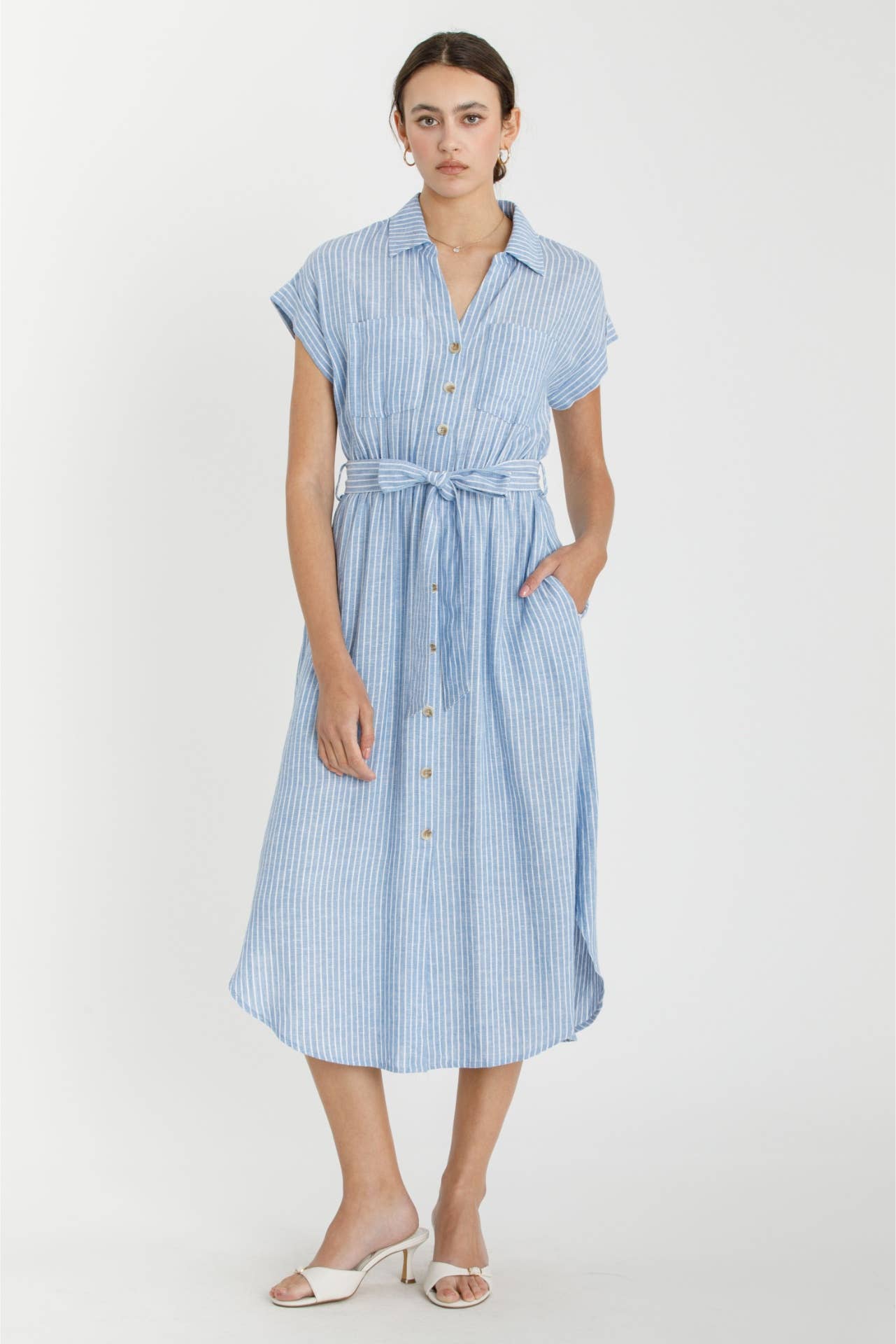 Morning Tide Stripe Dress